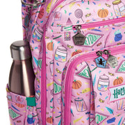 Рюкзак для мамы на коляску розовый термокарман Be Right Back Harry Potter Honeydukes