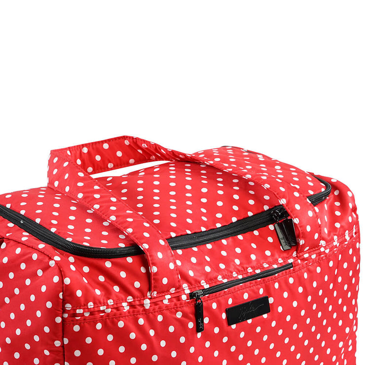 Cпортивная и дорожная складная сумка для мамы вместительная Super Star Black Ruby