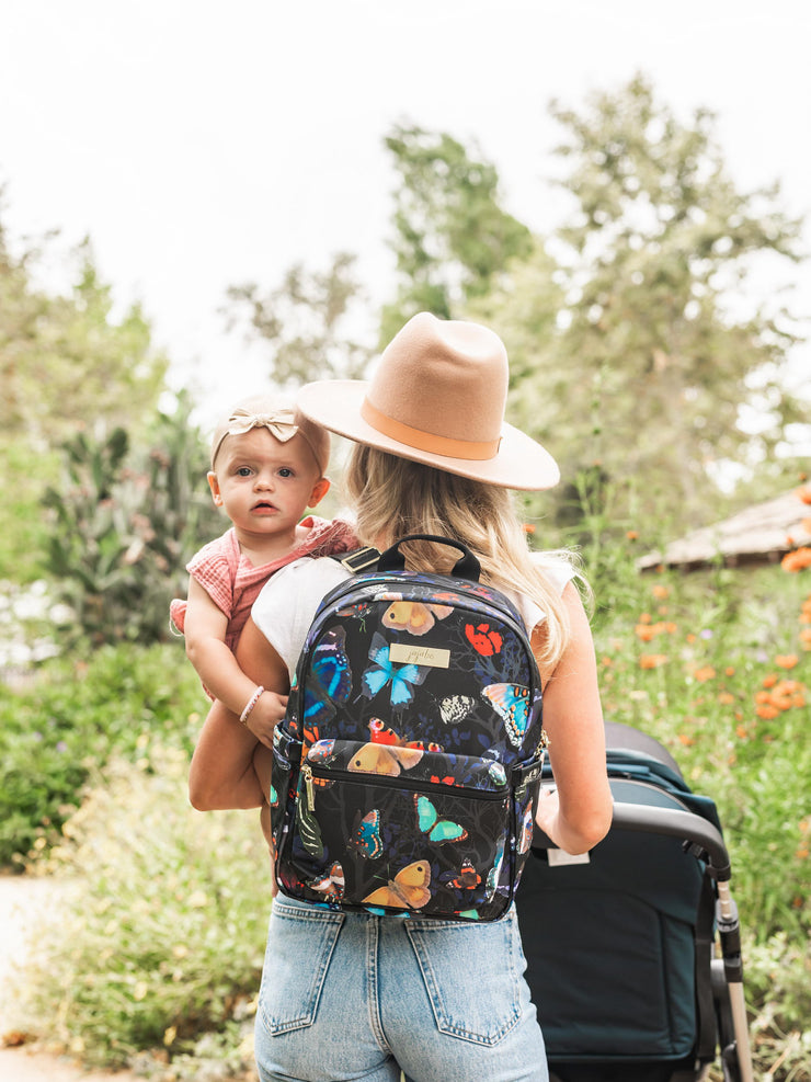 Рюкзак для мамы и ребенка вместительный Midi Social Butterfly