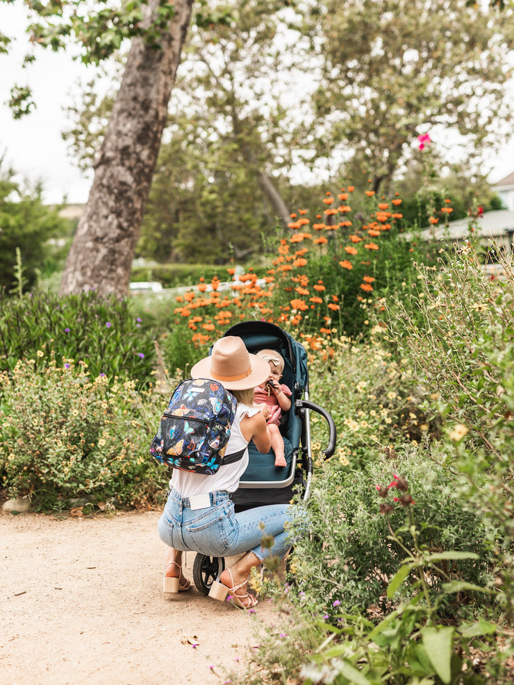 Рюкзак для мамы и ребенка удобный Midi Social Butterfly