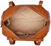 Кожаная сумка для мамы коричневая внутри Wherever Weekender Brule