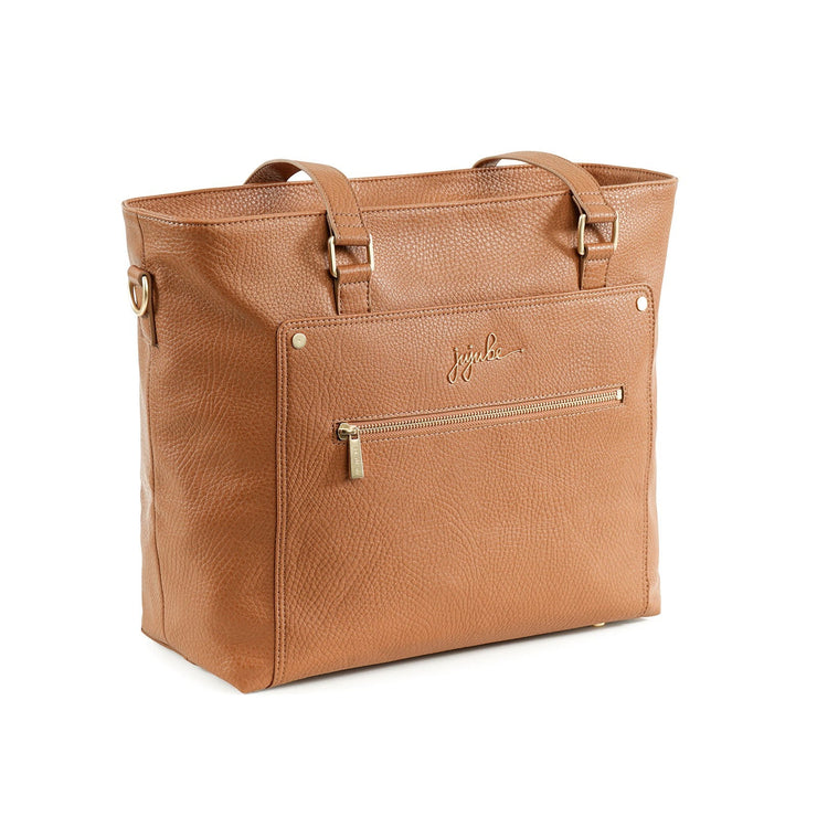 Кожаная сумка для мамы на коляску коричневая многофункциональная Everyday Tote Brule
