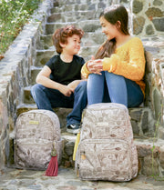 Рюкзак для мамы и ребенка школьный Midi Harry Potter Catch the Golden Snitch