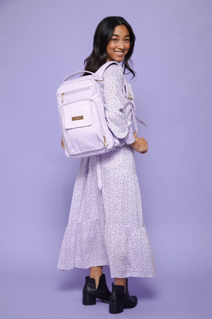Рюкзак для коляски лиловый Be Right Back Lilac