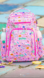 Рюкзак для мамы на коляску розовый Хогсмид Be Right Back Harry Potter Honeydukes