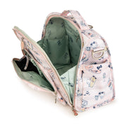 Сумка рюкзак для мамы на коляску зеленая подкладка B.F.F. Hello Summer