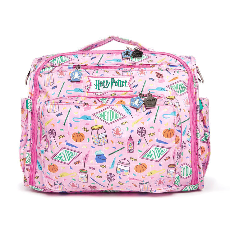 Сумка рюкзак для мамы на коляску розовая B.F.F. Harry Potter Honeydukes