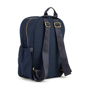 Рюкзак для мамы и ребенка синий сзади Midi Indigo