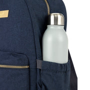 Рюкзак для мамы и ребенка синий термо-карман Midi Indigo