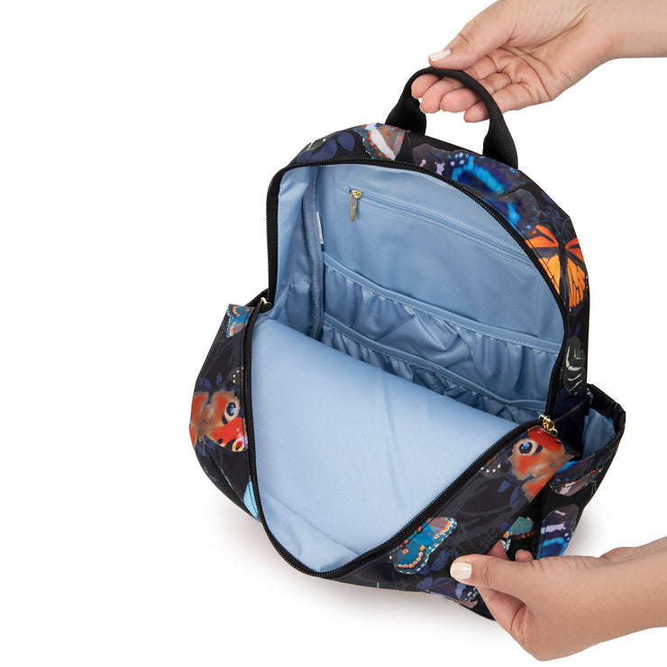Рюкзак для мамы и ребенка внутри Midi Social Butterfly