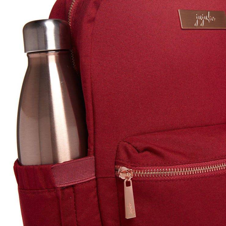 Рюкзак для мамы и ребенка красный термо-карман Midi Tibetan Red