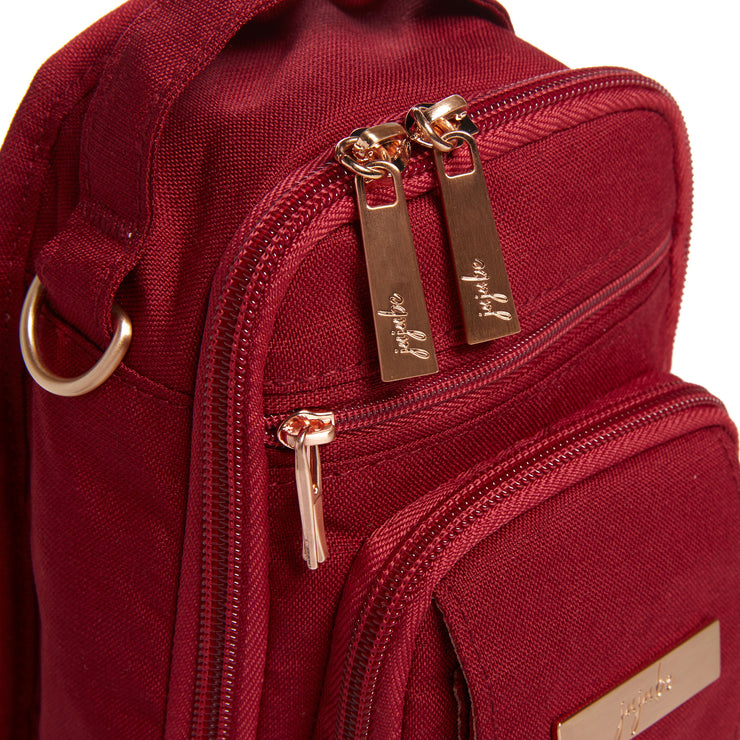 Мини-рюкзак для мамы и малыша красный фурнитура Mini BRB Tibetan Red