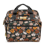 Сумка рюкзак для мамы Dr. B.F.F. с цветочным принтом Far Out Floral JuJuBe #color_far-out-floral