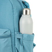 Рюкзак для мамы и ребенка синий термокарман Midi Deluxe Marine