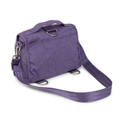 Сумка рюкзак для мамы и малыша фиолетовая сзади Bestie Grape Crush
